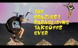 The Crasiest Paraglading Takeoffs
